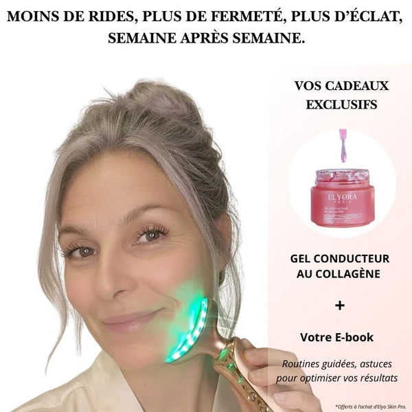 Elyo Skin Pro - Appareil anti - âge LED & EMS - Elyora Paris
