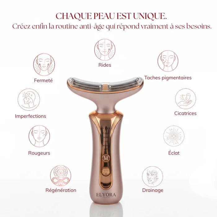 Méthode Elyora Paris | Rituel Anti-Âge LED & EMS