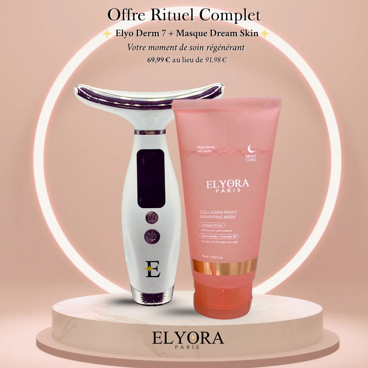 Elyo Derm  7 - Appareil de luminothérapie Multi-âge