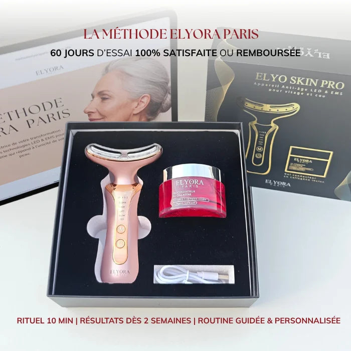 Méthode Elyora Paris | Rituel Anti-Âge LED & EMS