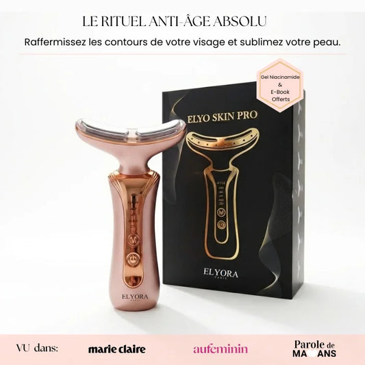 Appareil Anti-Âge LED et EMS - Elyo Skin Pro