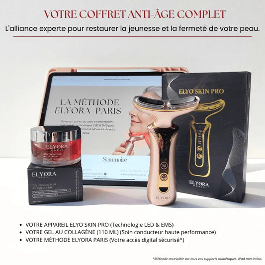 Méthode Elyora Paris | Rituel Anti-Âge LED & EMS