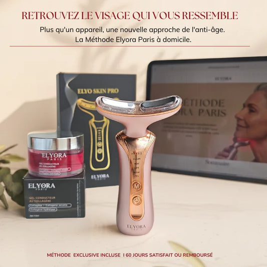 Méthode Elyora Paris | Rituel Anti-Âge LED & EMS