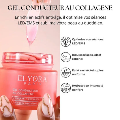 Gel Conducteur au Collagène - Elyora Paris
