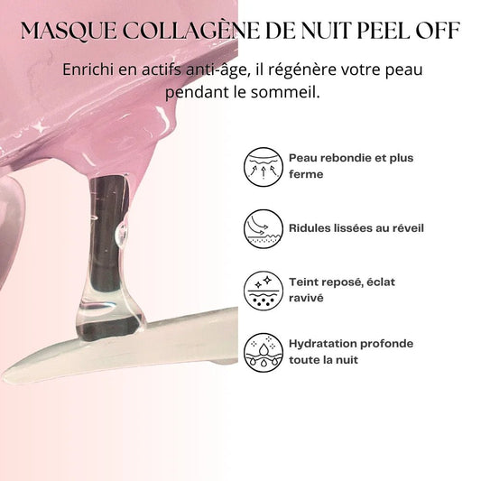 Masque Collagène de Nuit Peel - Off - Elyora Paris