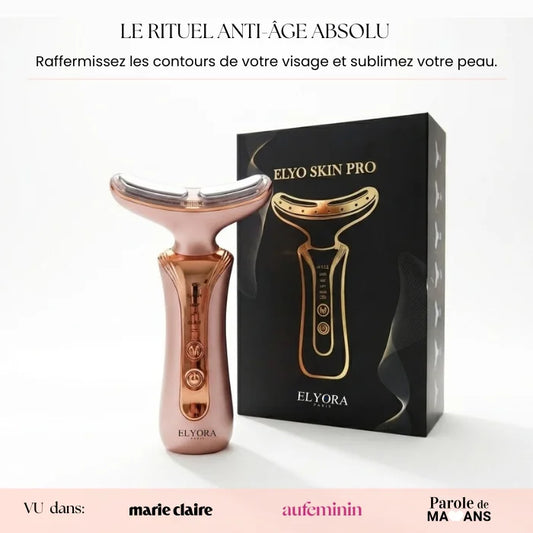 Appareil Anti-Âge LED et EMS - Elyo Skin Pro